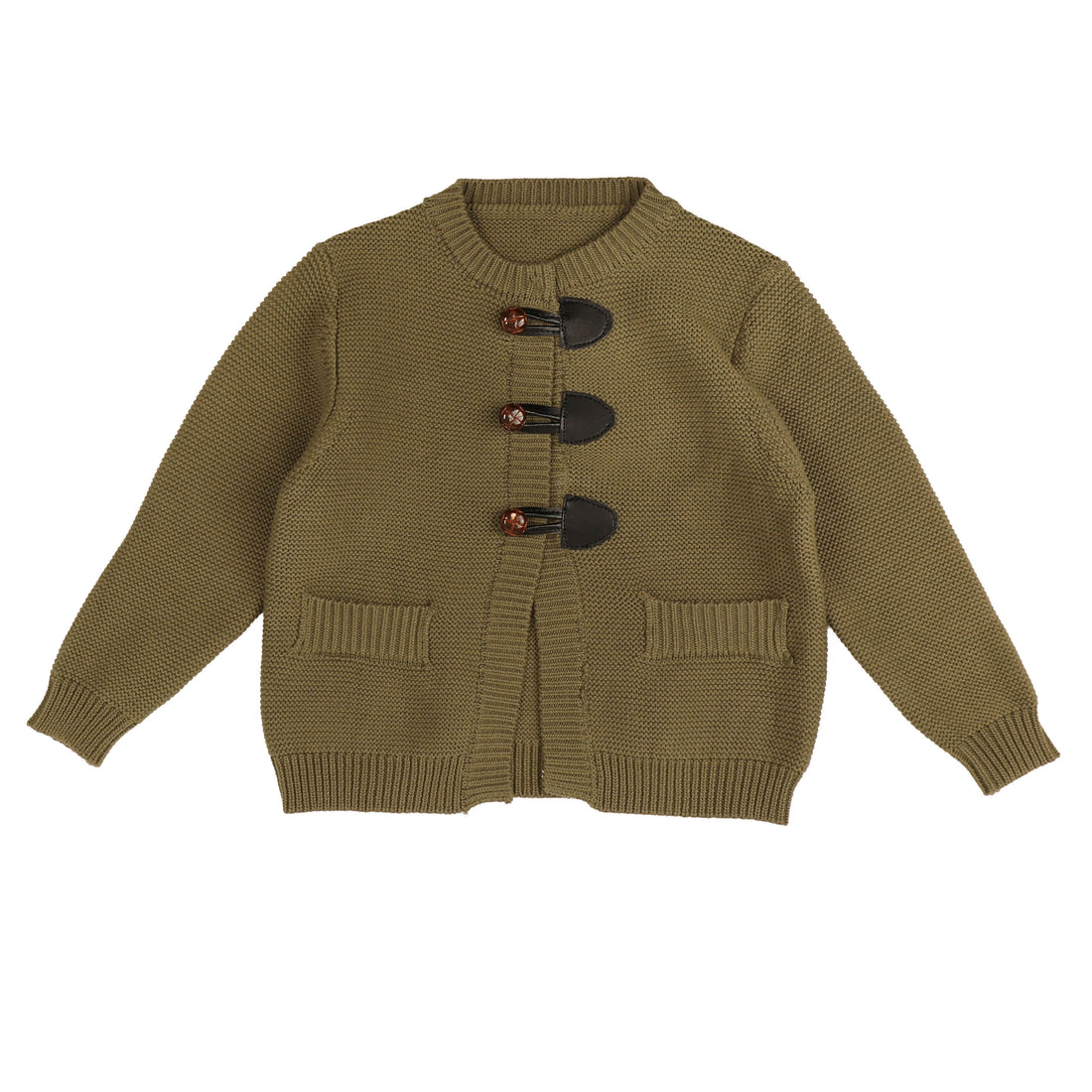Belati  Olive Knit Cardigan