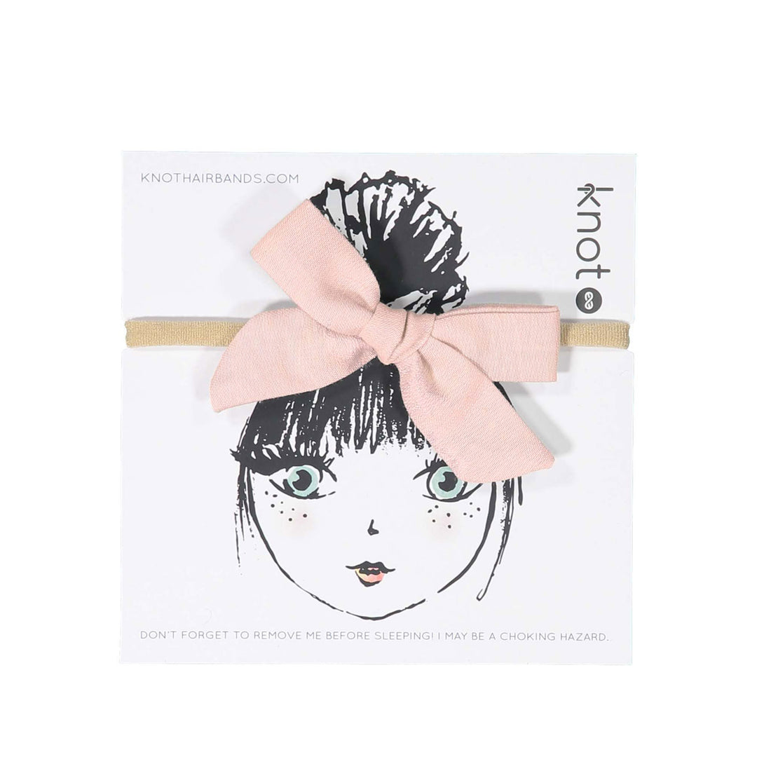 Knot Hairbands  Blush Bloom Bow Band