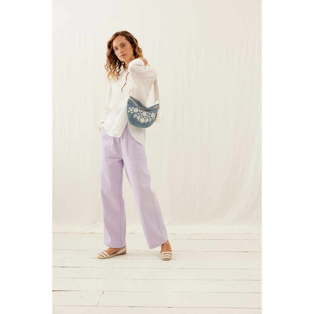 Louise Misha White Julianna Blouse