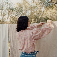Louise Misha Pink Daisy Garden Jane Shirt