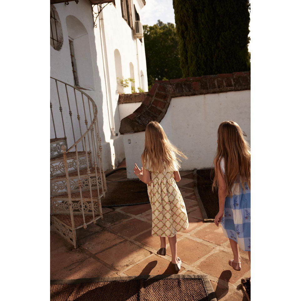 Bebe Organic Nostalgia Rose Charlotte Dress