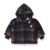 1+ in the Family Navy Boi Hooded Jacket