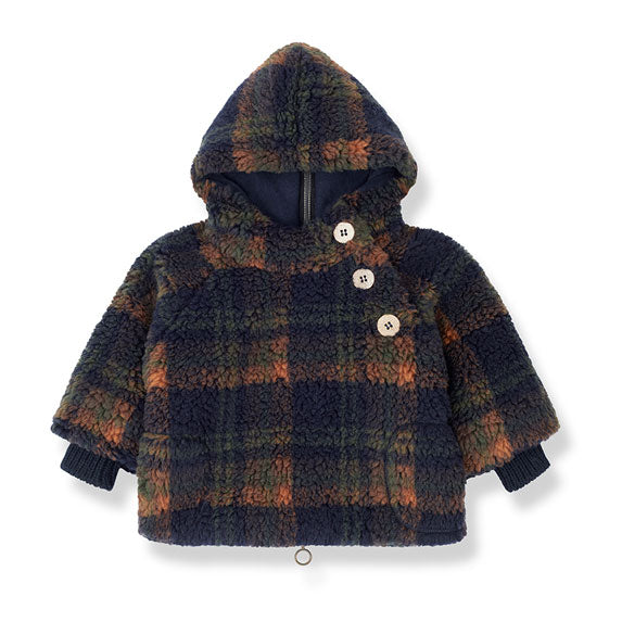 1+ in the Family Navy Boi Hooded Jacket