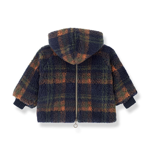 1+ in the Family Navy Boi Hooded Jacket