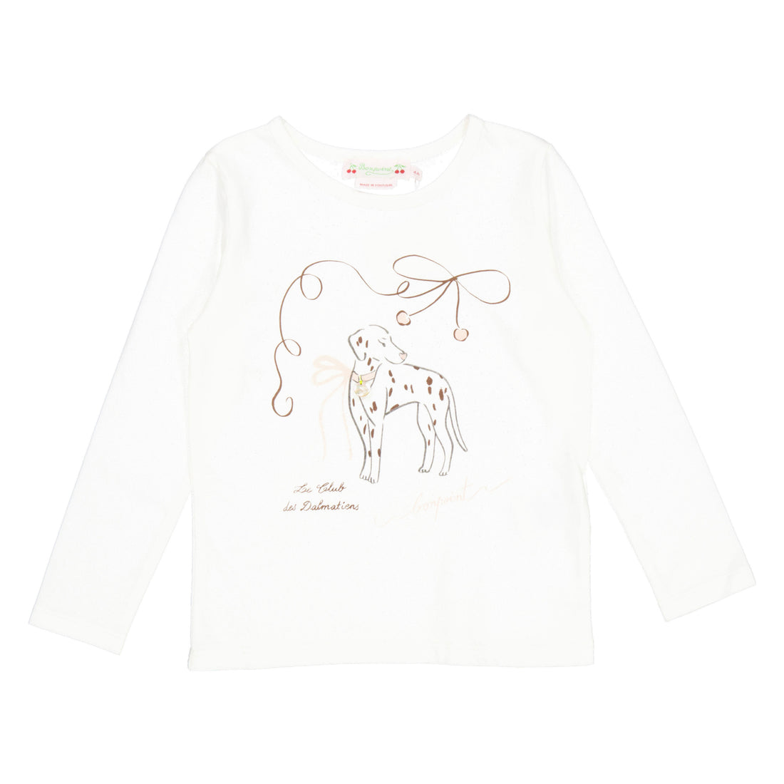 Bonpoint  Off White Tidjiane T-Shirt