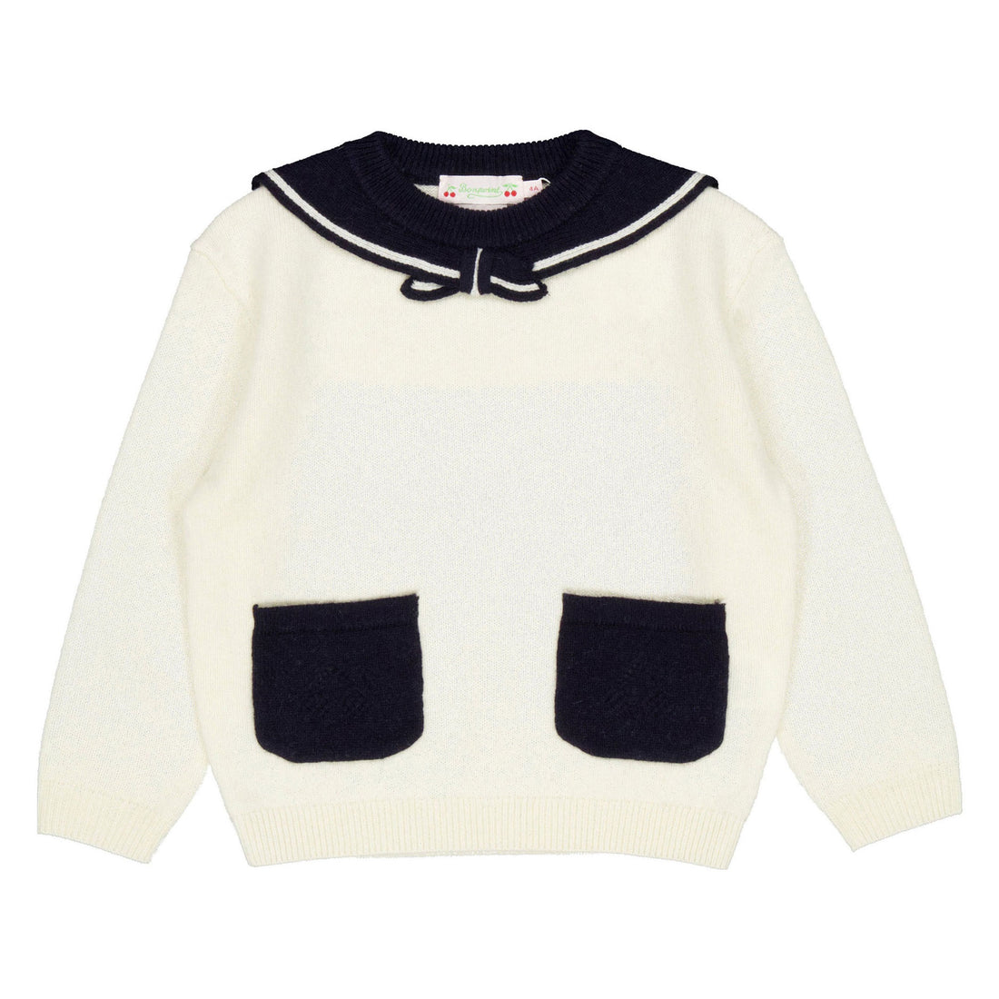 Bonpoint  Ecru Mahini Pullover
