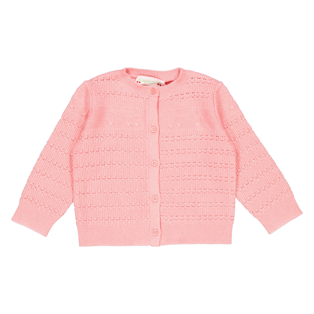Bonpoint  Candy Pink Mahana Cardigan