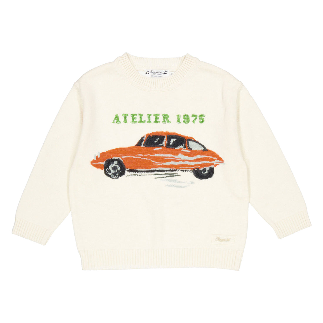 Bonpoint  Ecru Martinez Pullover