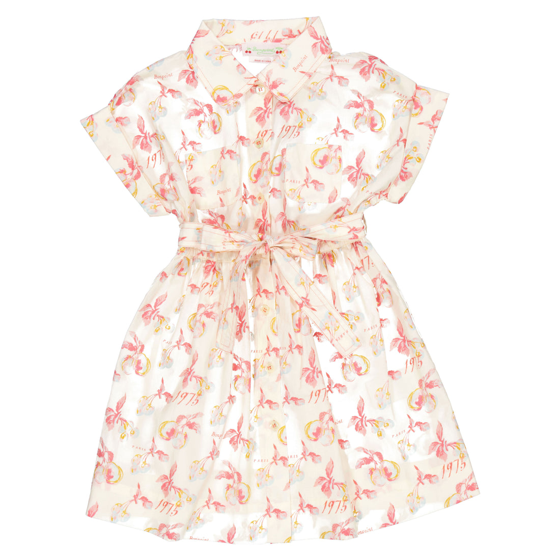 Bonpoint Light Pink Gisele Dress