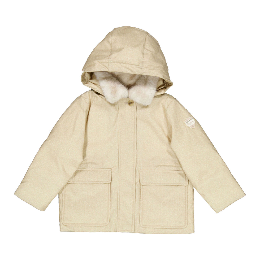 Bonpoint  Beige Madelina Down Jacket