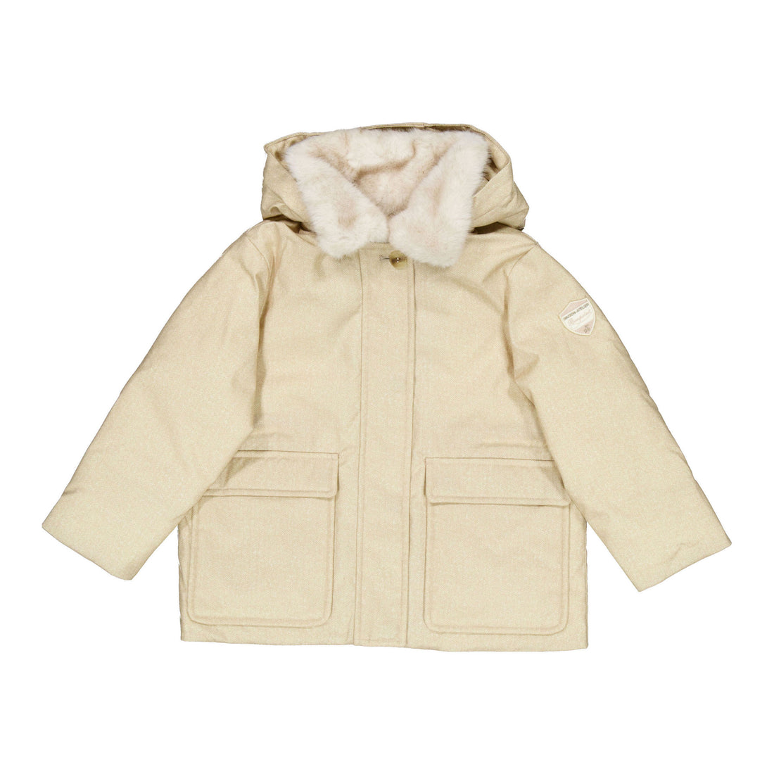 Bonpoint  Beige Madelina Down Jacket