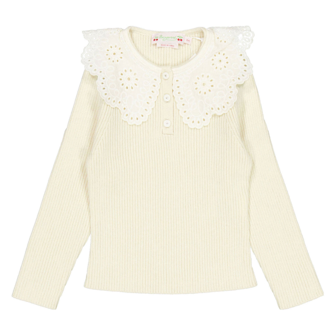 Bonpoint  Ecru Maud Pullover