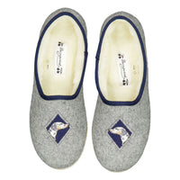 Bonpoint  Light Grey Gib Slippers