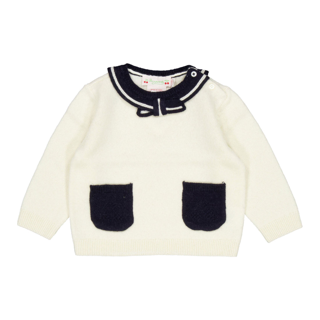 Bonpoint  Ecru Marlina Pullover