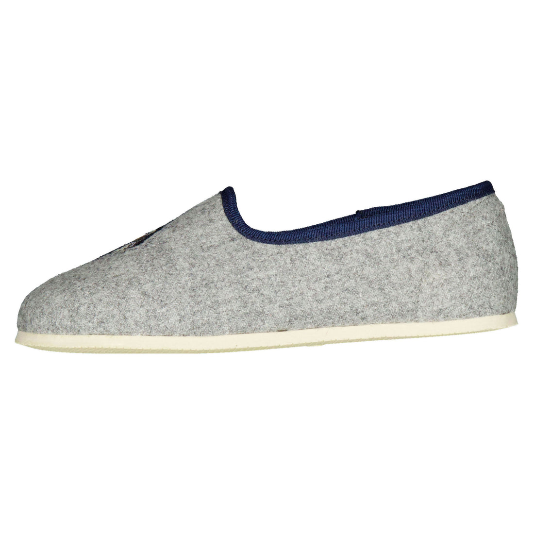 Bonpoint  Light Grey Gib Slippers