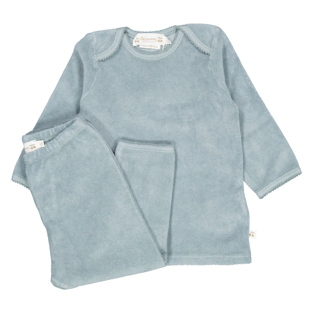 Bonpoint  Dusky Blue Timi Outfit