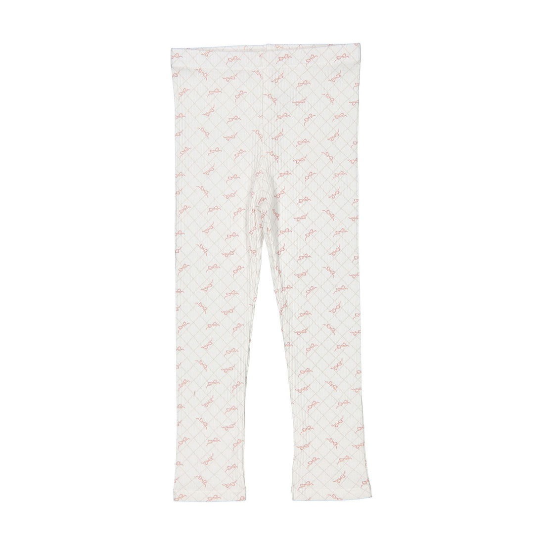 Ladida Layette Bow Grid Pajamas