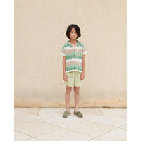 Bebe Organic Summer Crochet Paul Shirt