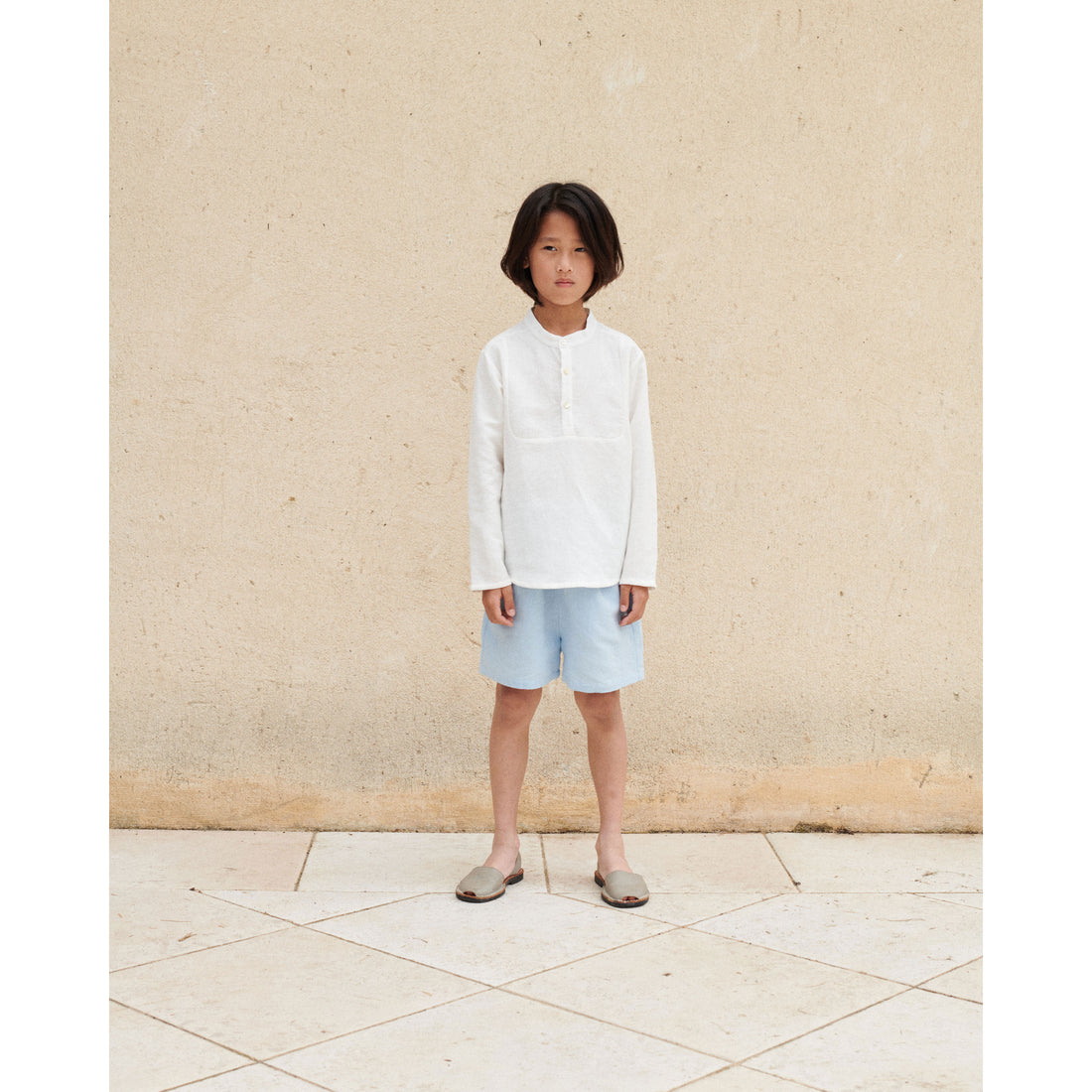 Bebe Organic Antique White Gabriel Shirt