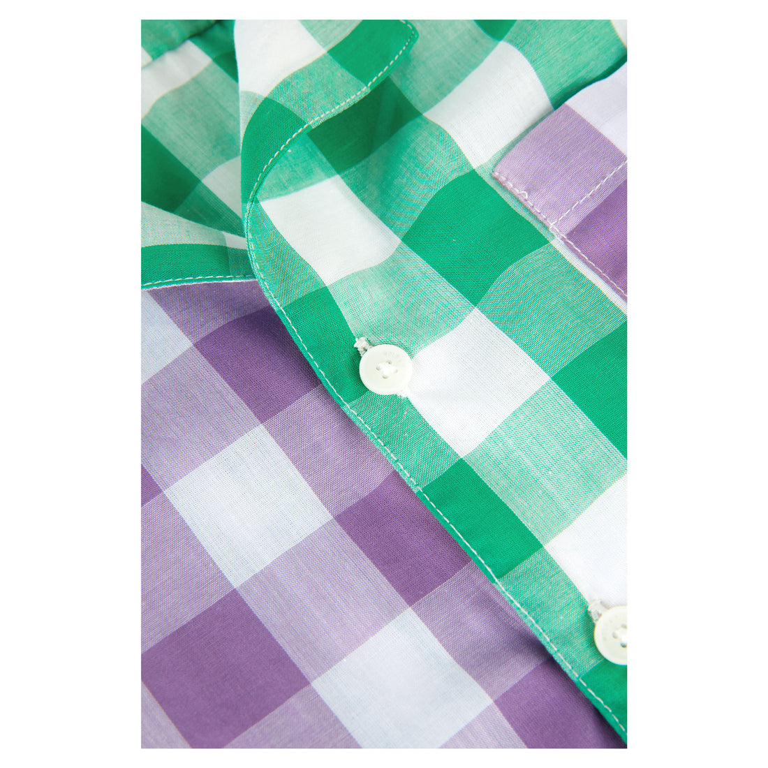 Wolf and Rita  Vichy Bruno Shirt