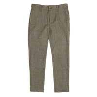 Belati  Olive Textured Pants