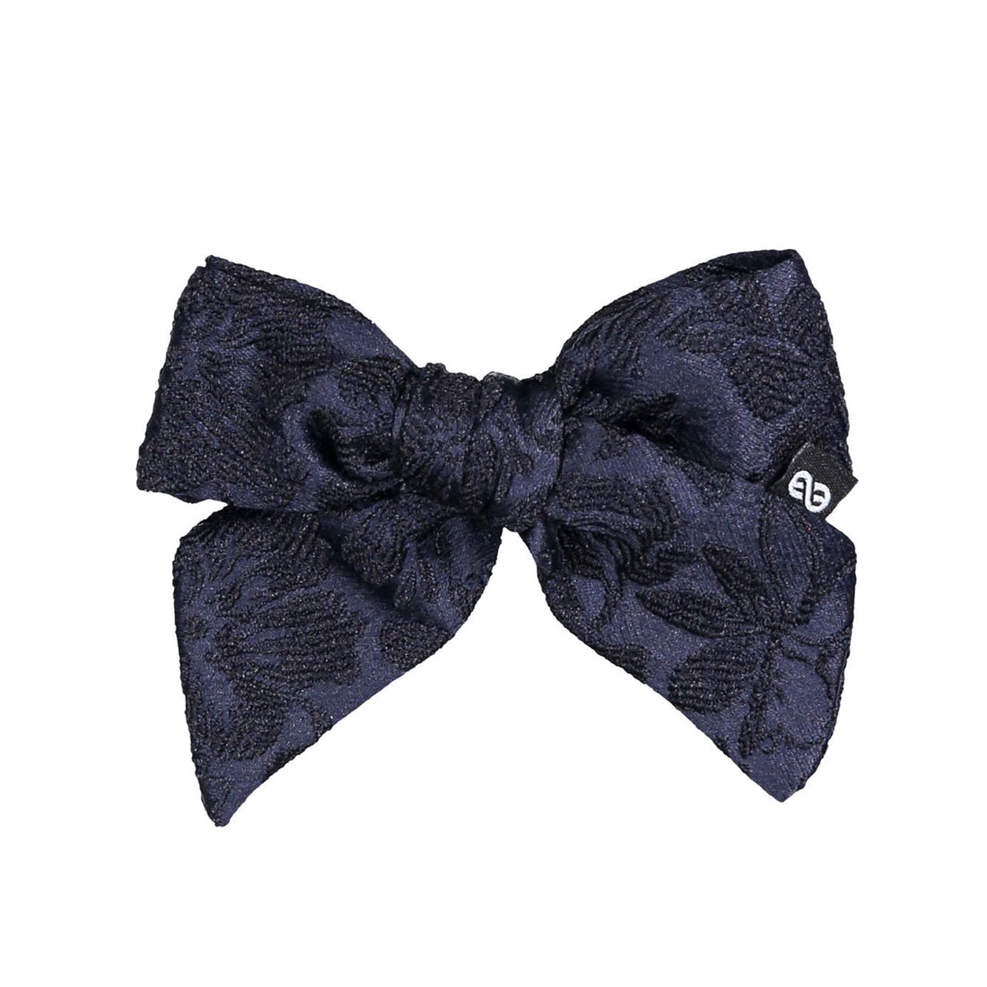 Knot Hairbands Navy Bud Bow