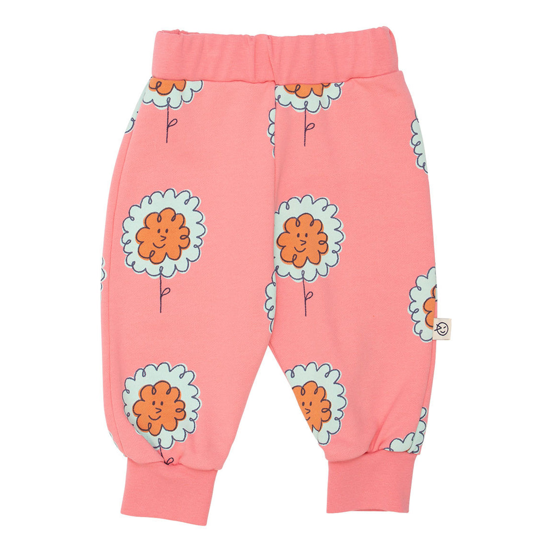 Wynken Plush Pink Baby Ruffle Track Pant