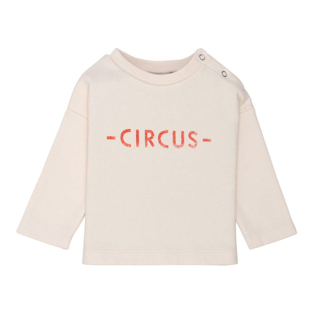 Wynken Ecru Baby Heavy Weight Circus Tee