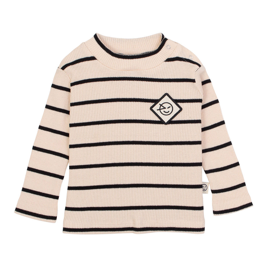 Wynken Ecru/Black Baby Demi Turtle Neck
