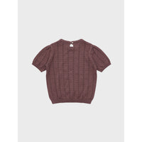 Louisiella Brick Zinnia Knit Pullover