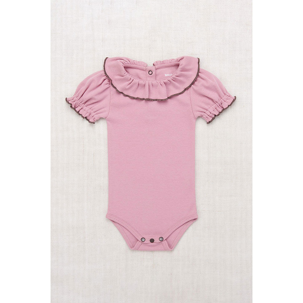 Misha and Puff Hazy Lilac Balloon Sleeve Paloma Onesie