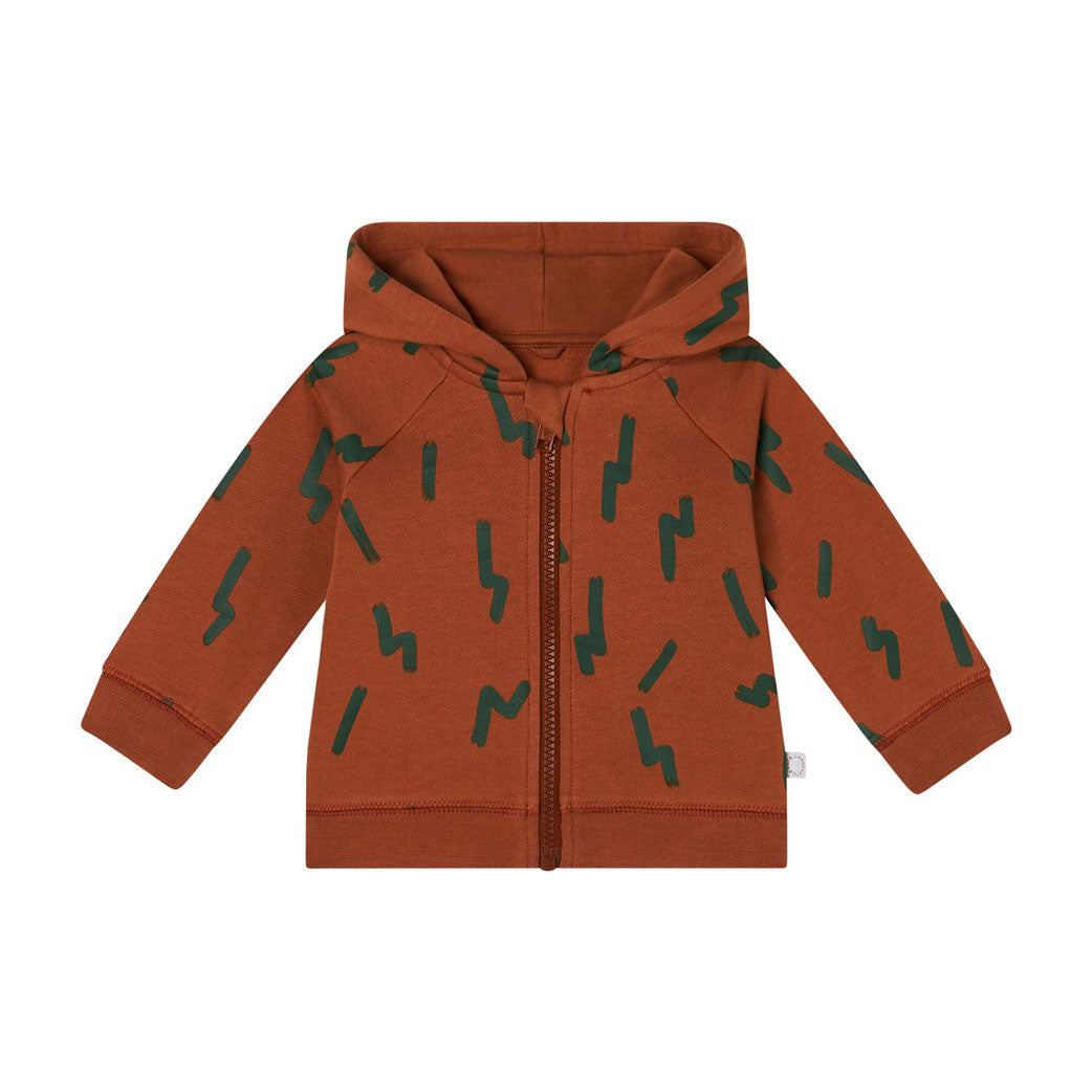Stella Mccartney Brown Baby Zip Up Hoodie
