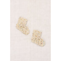 Misha and Puff Snowglobe Confetti Baby Classic Booties