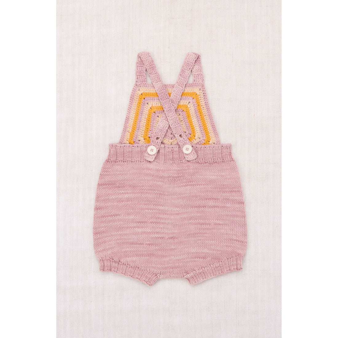 Misha and Puff Parfait Baby Crochet Cinque Romper