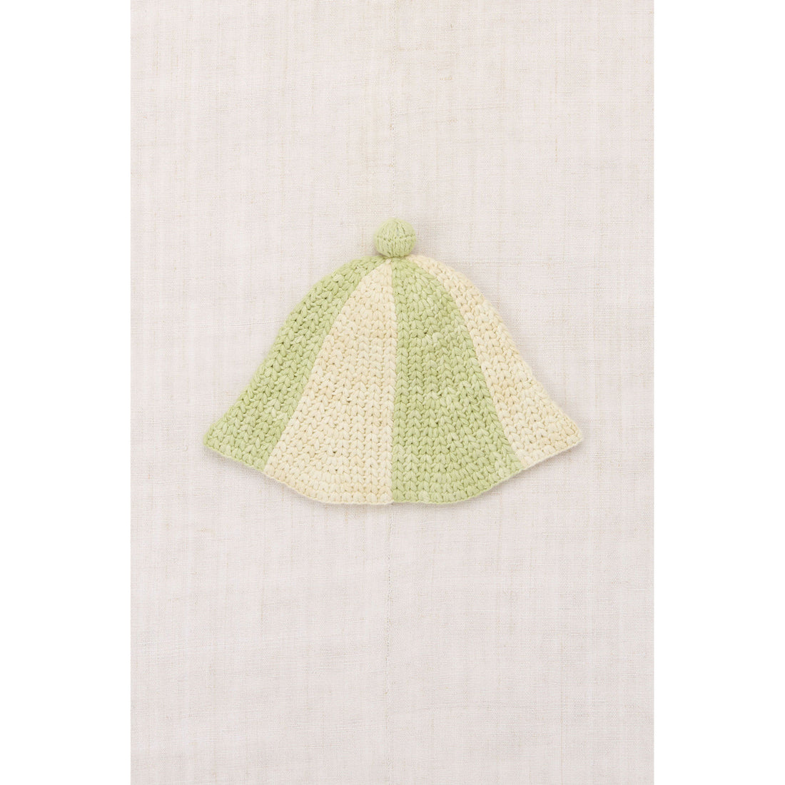 Misha and Puff Aventurine Baby Crochet Tulip Hat