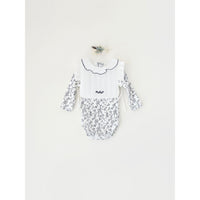 Louisiella Navy Baby Elpida Quilting Baby Vest