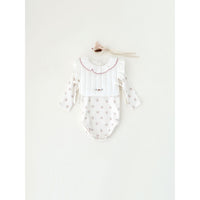 Louisiella Pink Baby Elpida Quilting Baby Vest