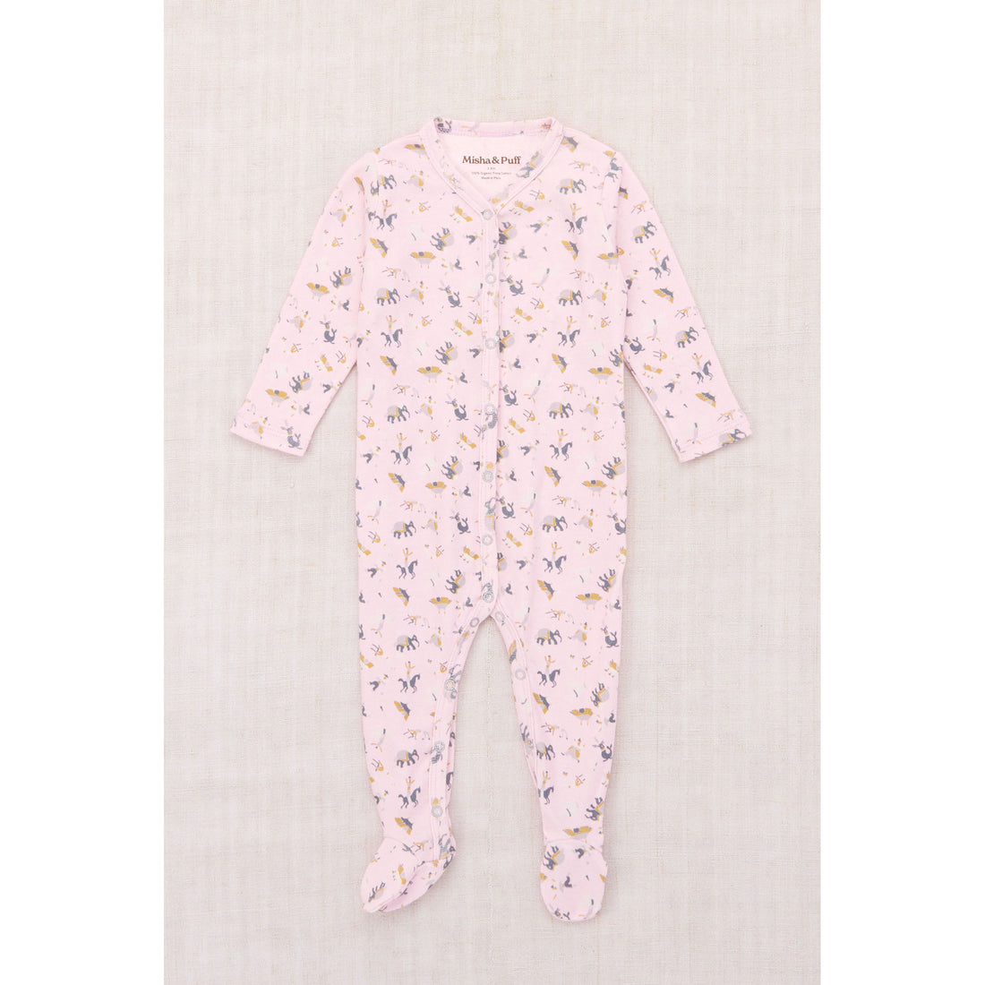 Misha and Puff Aura Circus Baby Footed One-Piece