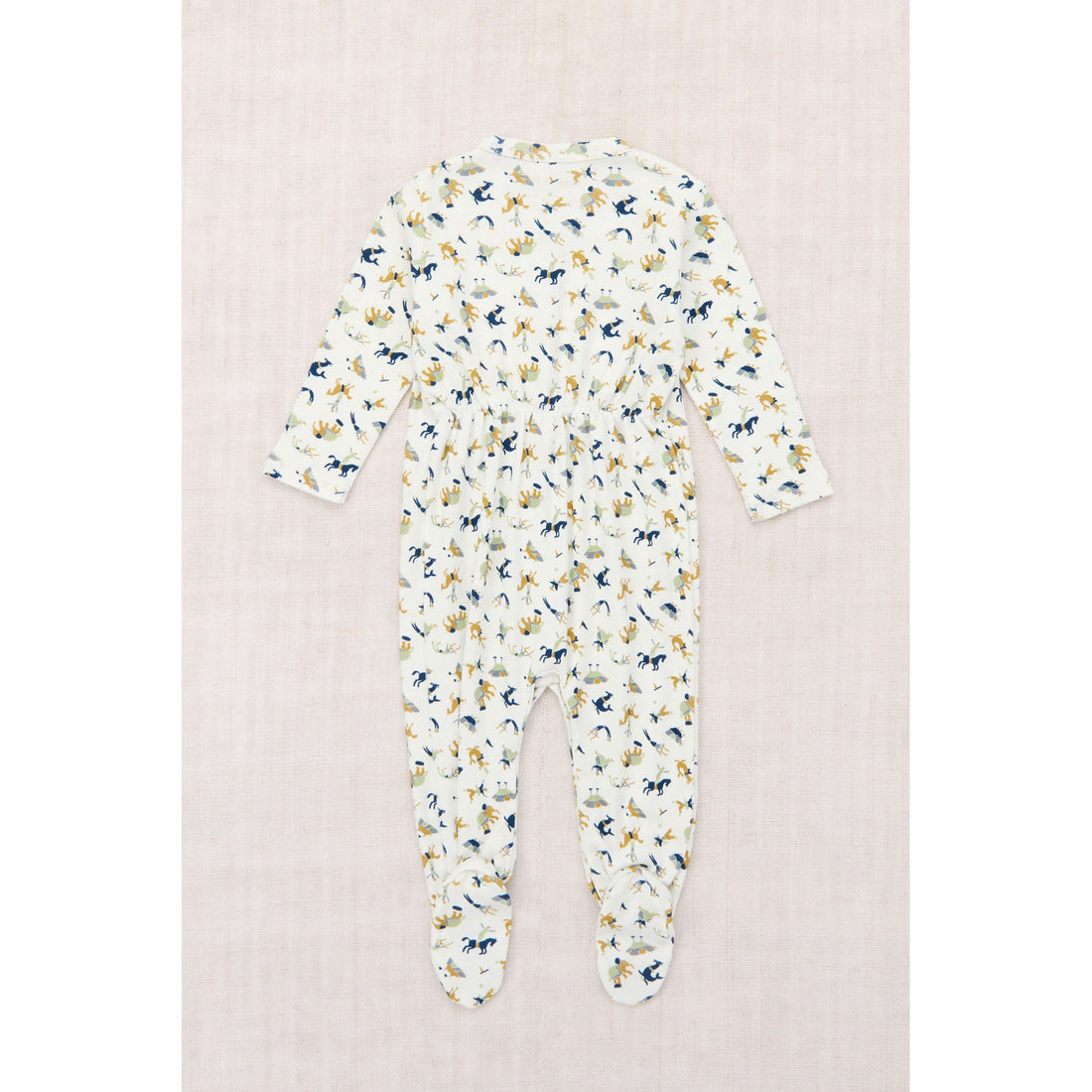 Misha and Puff Marzipan Circus Baby Footed One-Piece