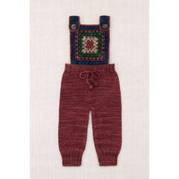 Misha and Puff  Madder Root Baby Lake House Overall