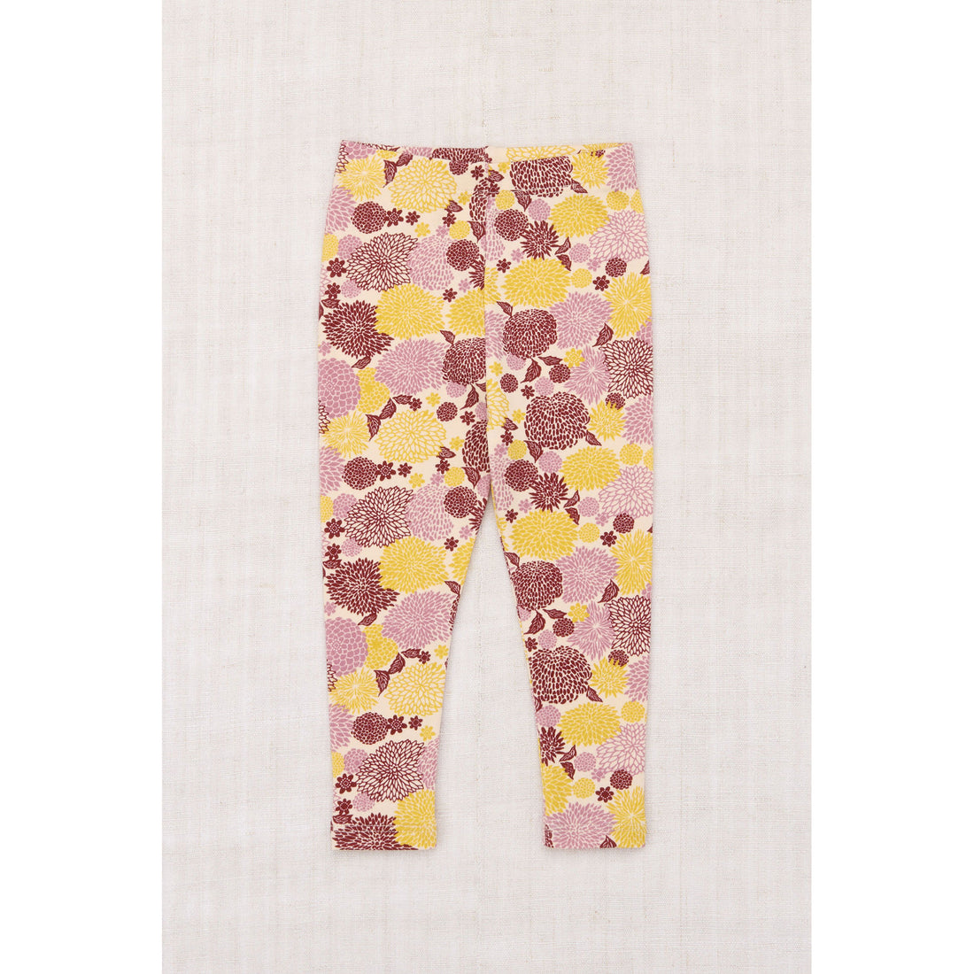 Misha and Puff String/Antique Rose Chrysanthemum Baby Legging