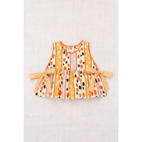 Misha and Puff Frangipani Polka-Stripe Baby Lottie Top