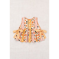 Misha and Puff Frangipani Polka-Stripe Baby Lottie Top