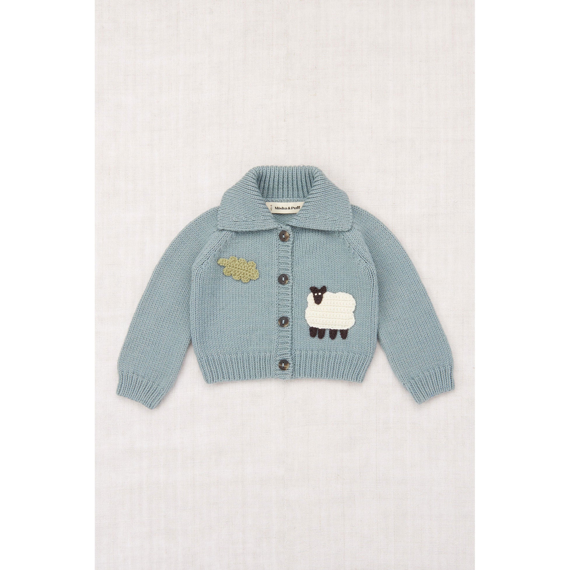 Misha and Puff Overcast Baby Meadow Motley Cardigan – Ladida