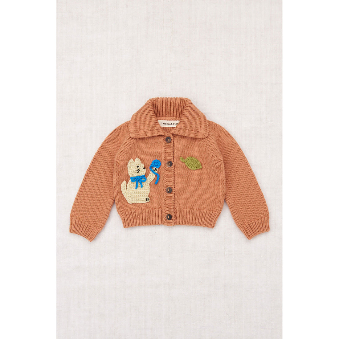 Misha and Puff Palomino Baby Meadow Motley Cardigan