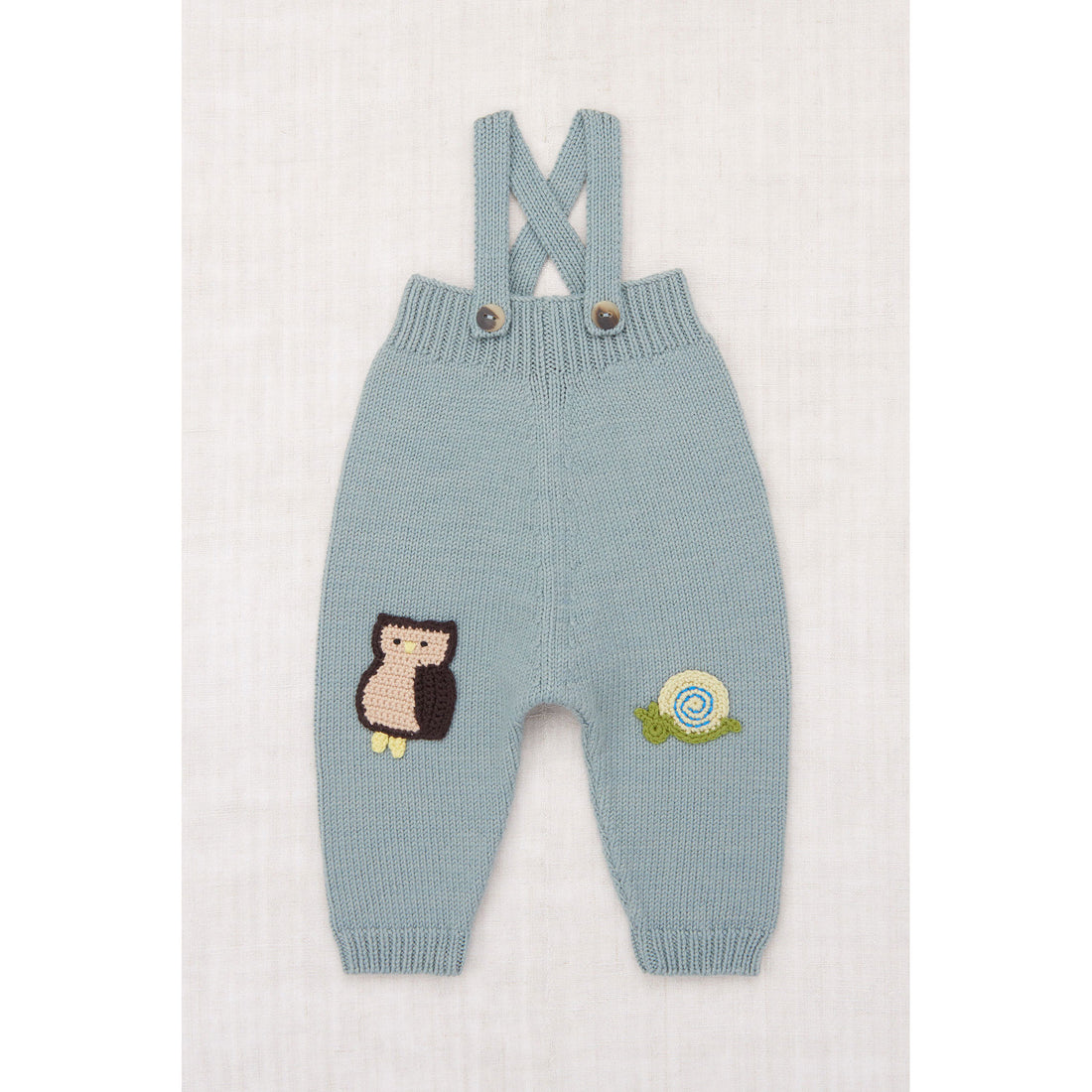 Misha and Puff Overcast Baby Meadow Overall