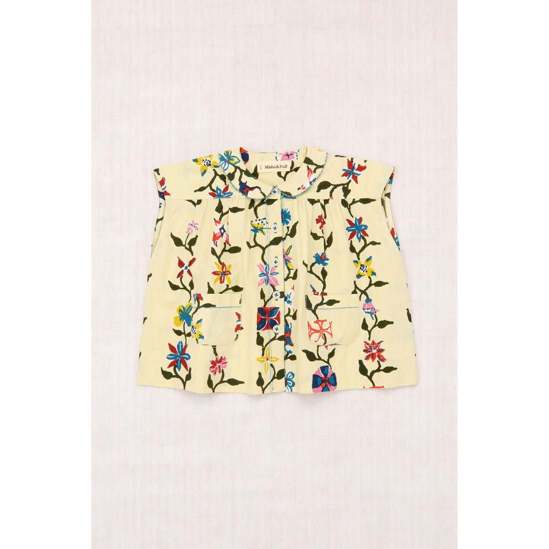 Misha and Puff Alabaster Botanica Nanna Baby Tunic