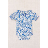 Misha and Puff Blue Ribbon Lisse Fields Baby Patricia Onesie