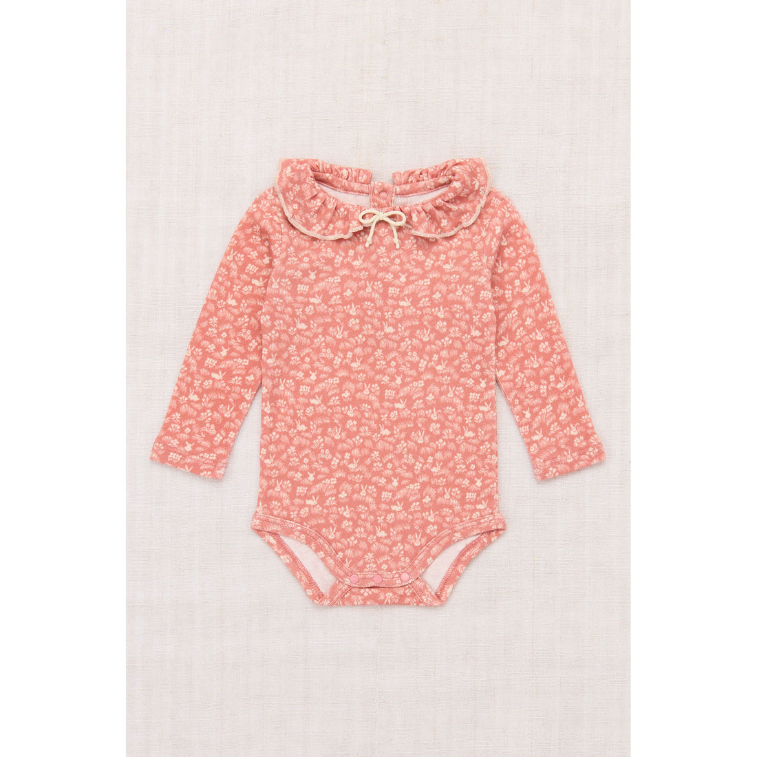 Misha and Puff Rosewood Bunny Meadow Baby Pattie Onesie