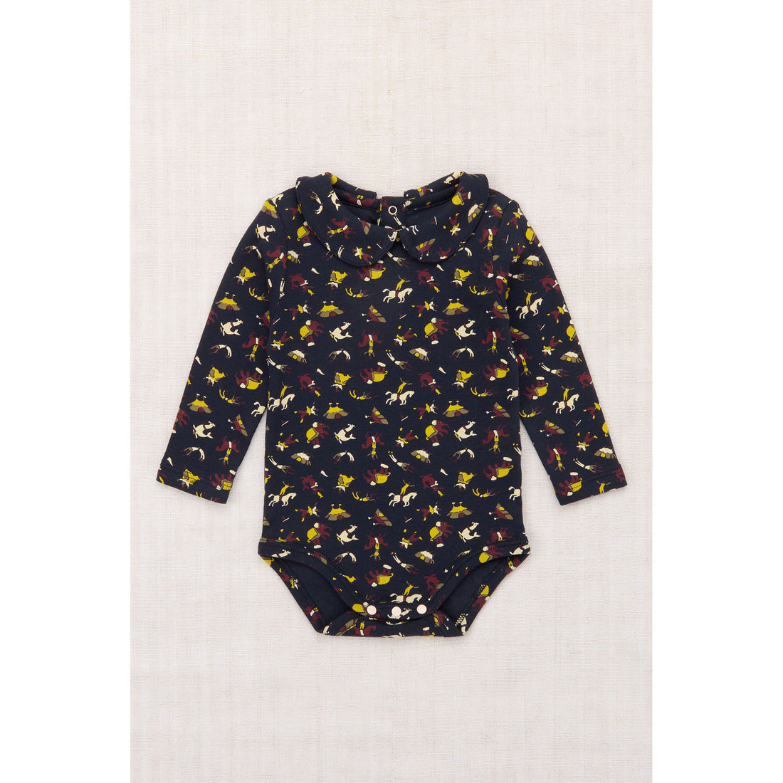 Misha and Puff  Ink Circus Petit Collar Onesie